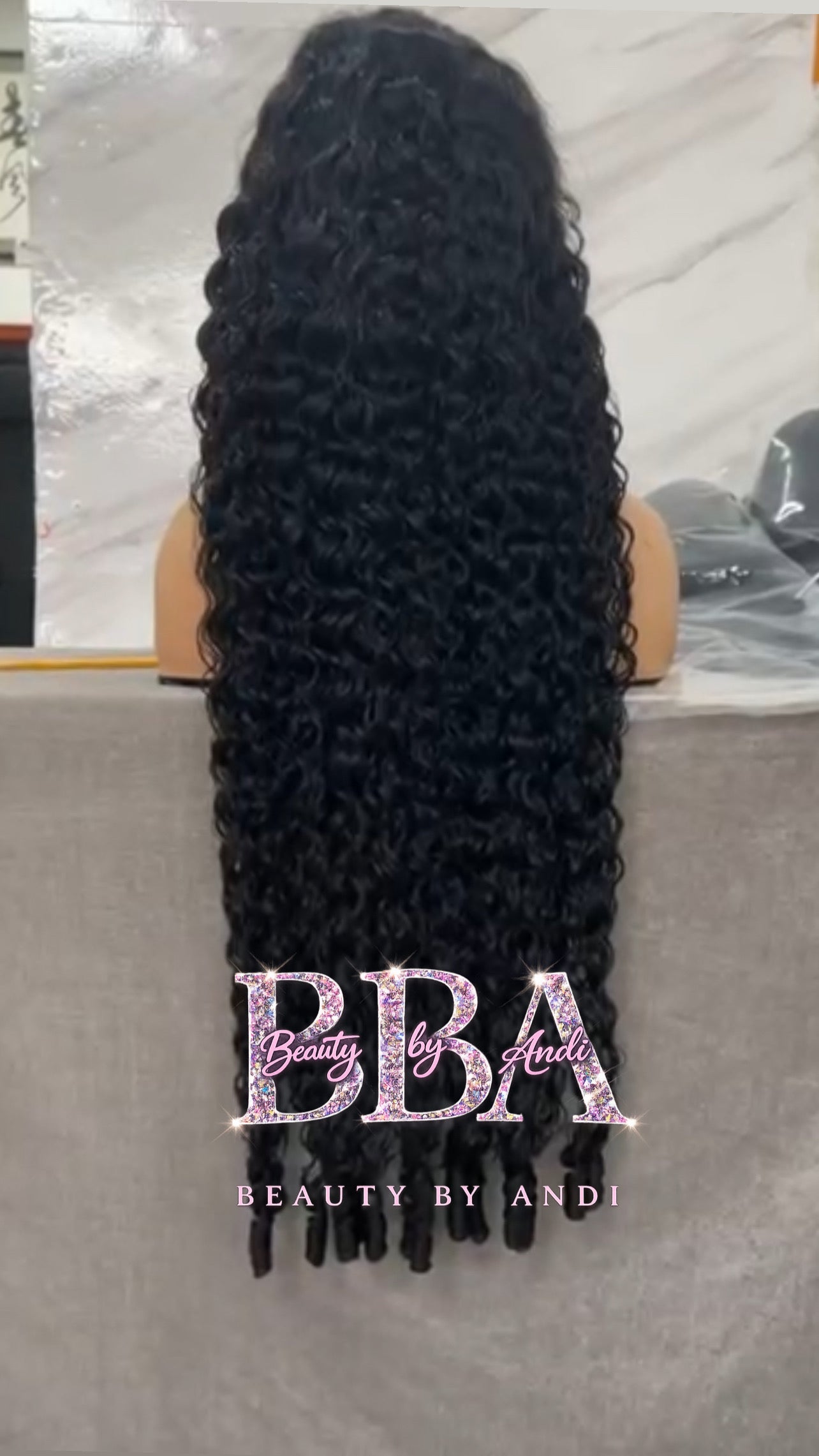 Burmese Curly Wig